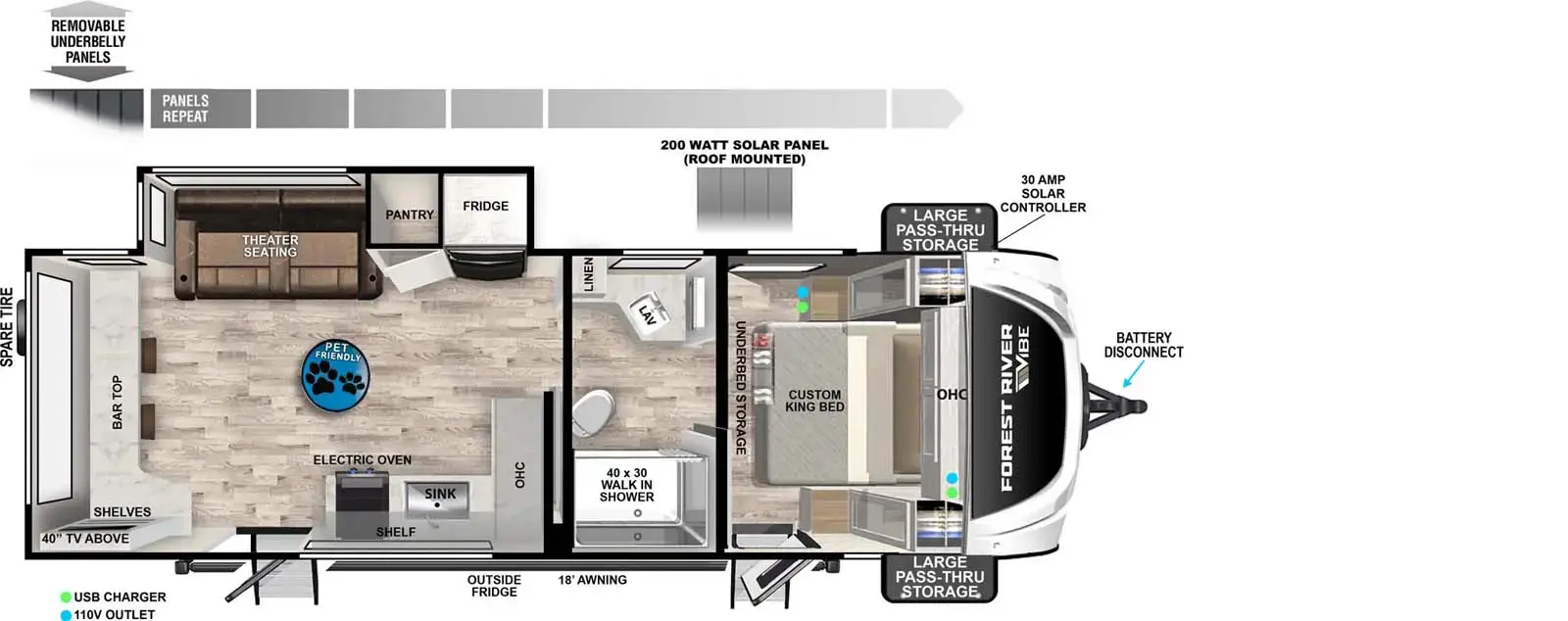 2400RB Floorplan Image